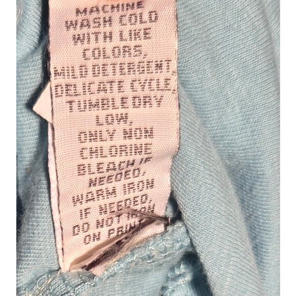 Ruff Hewn Tunic Shirt Boho Hippie Top Embroidered Blue Peasant Blouse Sz 2X NWT - Picture 6 of 8